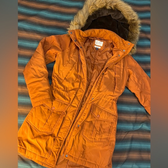 Burnt Orange Parka - Picture 1 of 14